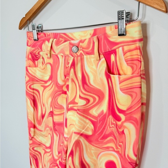 Lava Multi Print Flare Women’s Jeans (M) - Picture 3 of 6